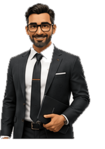 Illustrated service company owner